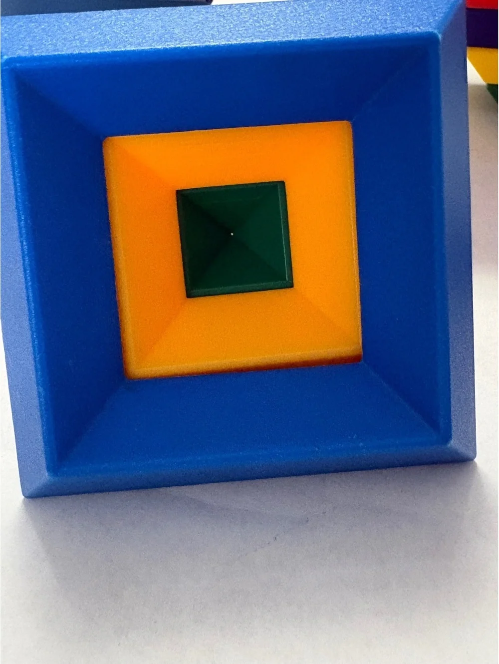 16 pyramid pieces stacking toys